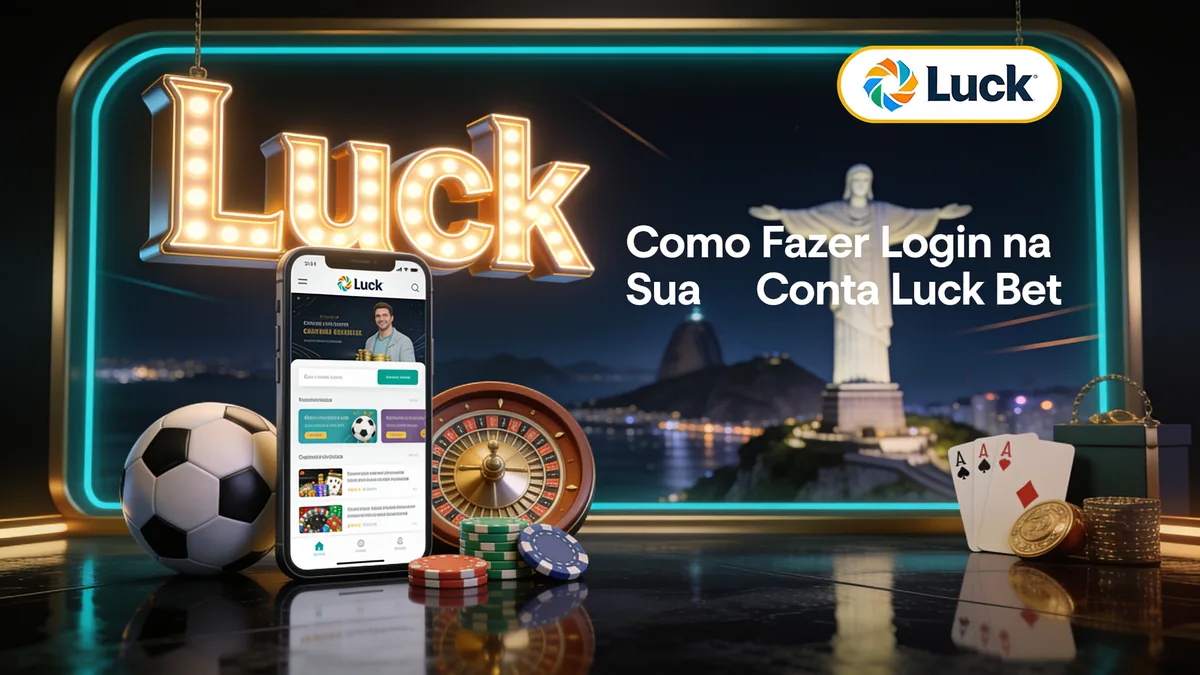 Como Fazer Login na Sua Conta Luck Bet — luck bet no Brasil